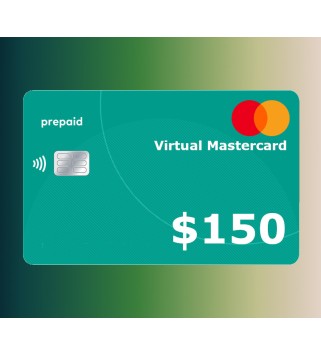 MyPaymentVault Virtual Mastercard USD 150 Key GLOBAL